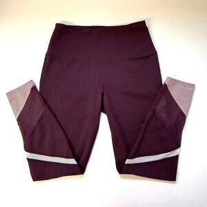 Reebok Womens Yoga Pants Leggings - Size Small - Purple